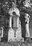 Taylor family monument at Pioneer Cemetery