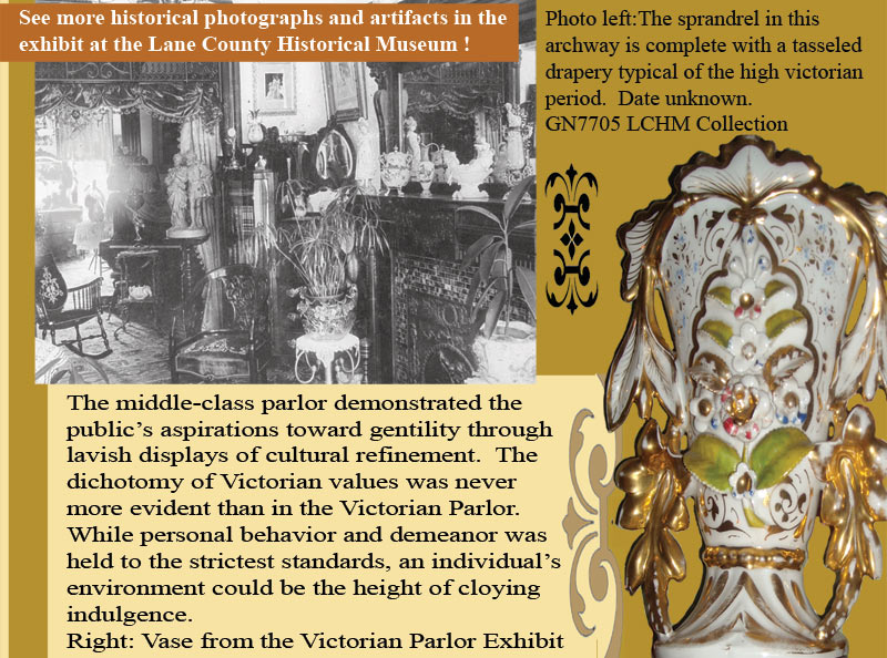 The Victorian Parlor, a period room exhibit